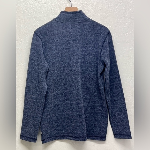 Gap Men's Long Sleeve Half Zip Mock Neck Warm & Stylish Sweater - S - Picture 5 of 11